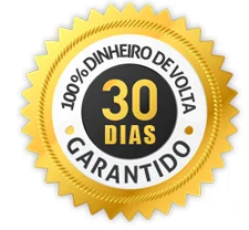Garantia de 30 dias. 100% Dinheiro de Volta.